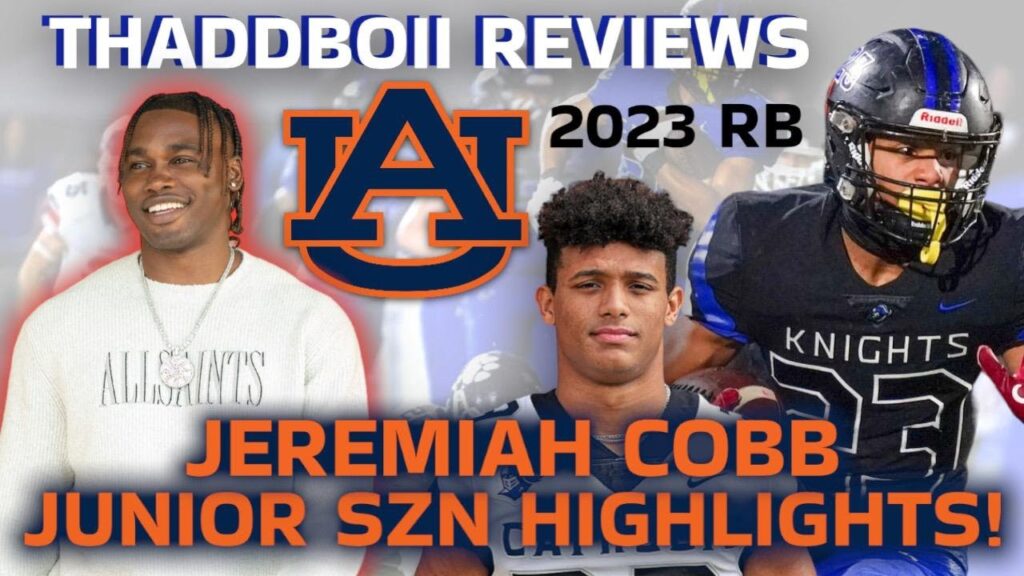 4 e2ad90efb88fe2ad90efb88fe2ad90efb88fe2ad90efb88f rb jeremiah cobb highlight tape review junior szn thaddboii auburn secfootball sec