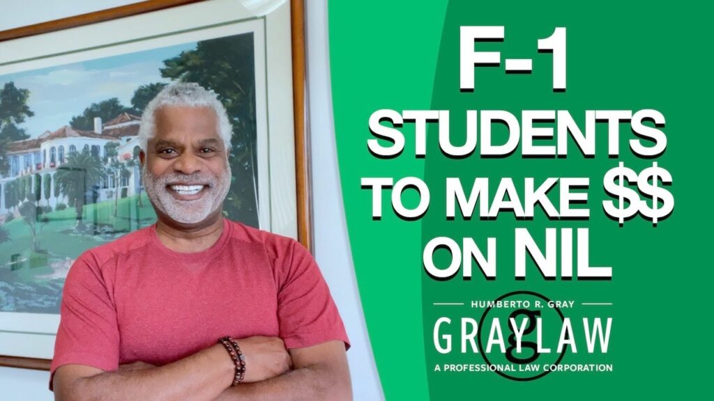 college athletes to earn income on nil ncaa nil deal and f 1 students graylaw tv