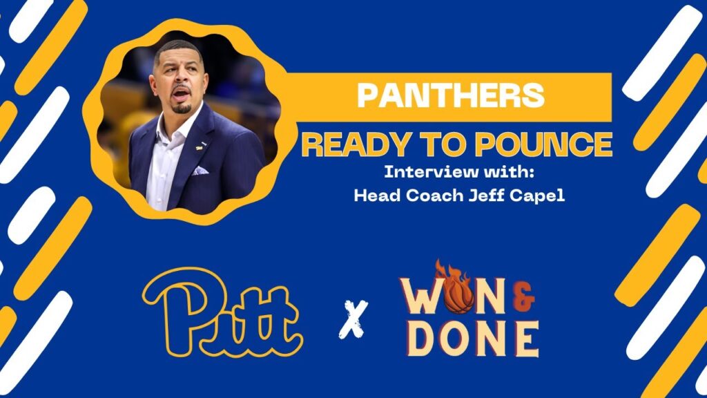 college basketball acc basketball interview with pitt panthers head coach jeff capel