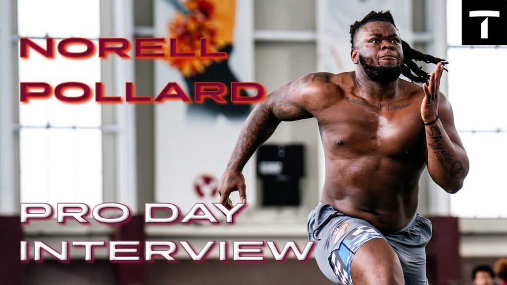 norell pollard pro day interview virginia tech football