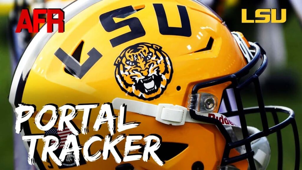 transfer portal tracker lsu goes all out for tcu dt transfer lsu football roster update