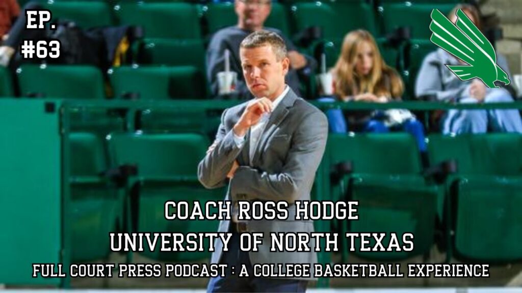 63 university of north texas head mens basketball coach ross hodge