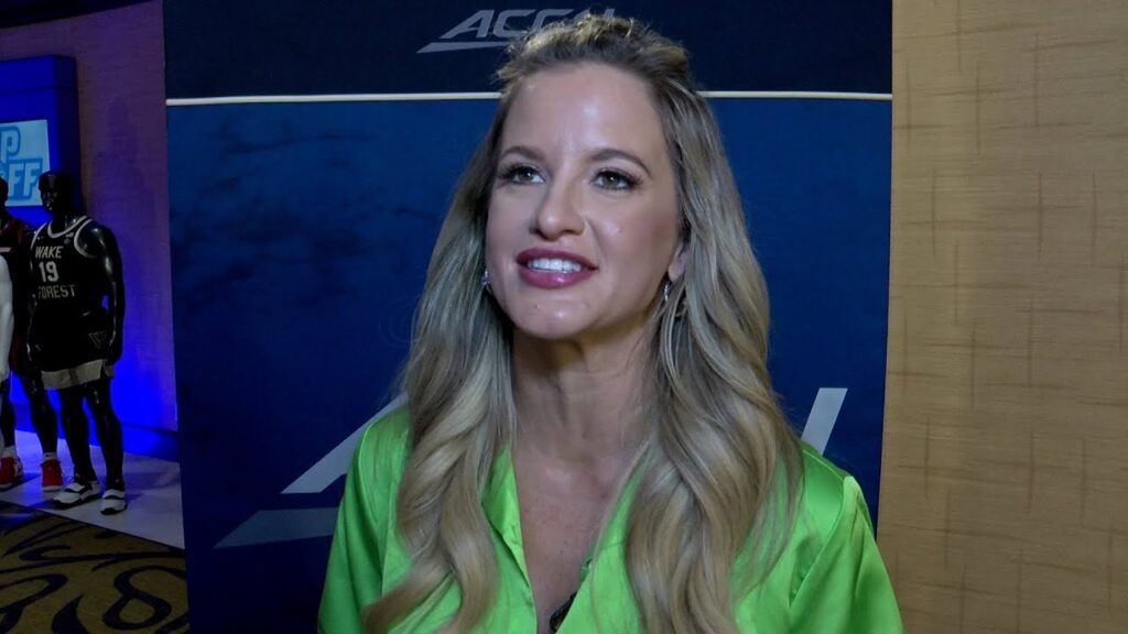 acc network and espn host kelsey riggs profile