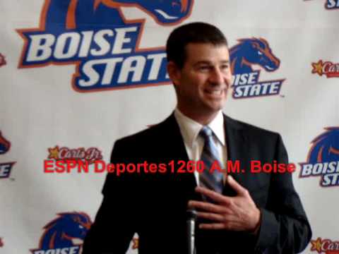 boise state university introduces new mens basketball head coach leon rice