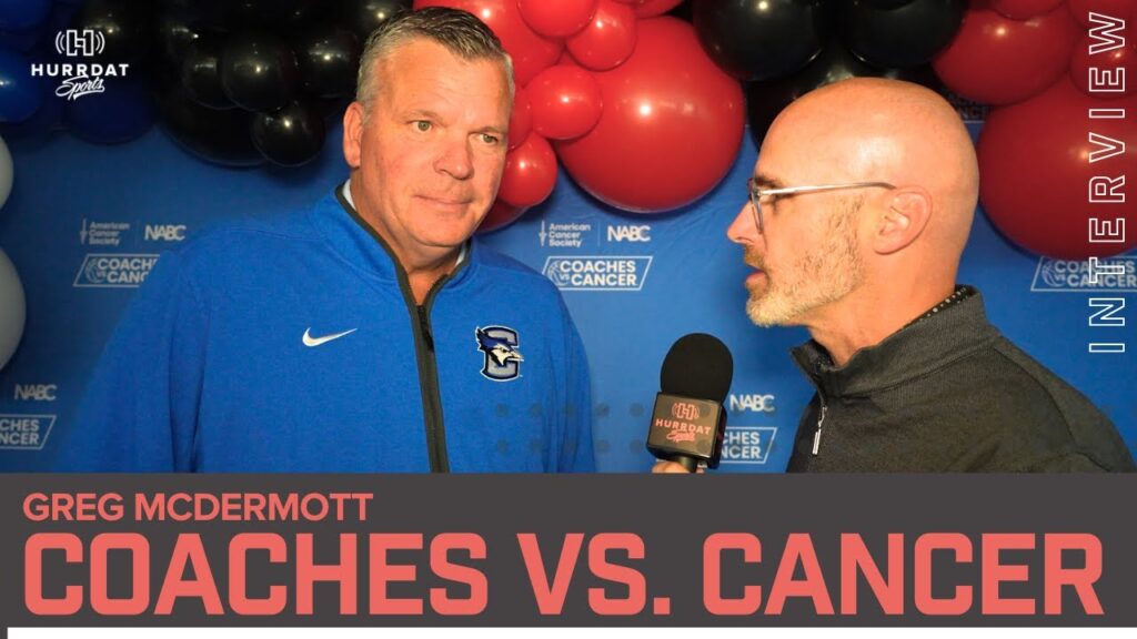 creighton head coach greg mcdermott at coaches vs cancer interview