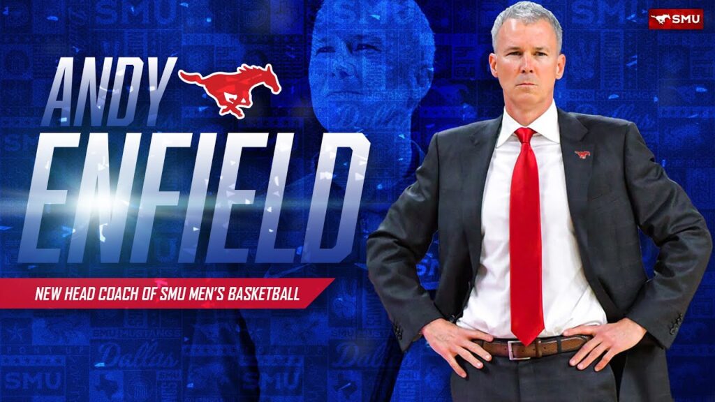 enfield named head mens basketball coach at smu