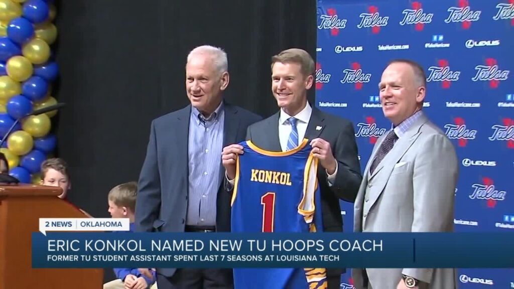 eric konkol named new tu hoops coach