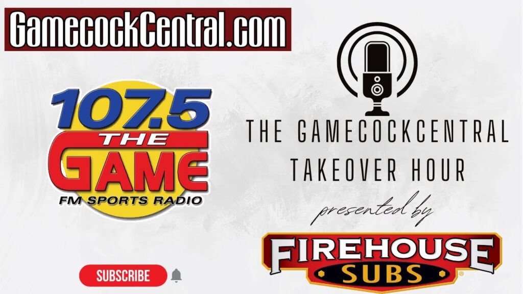 gamecock football gamecockcentral hour presented by firehouse subs on 107 5 the game 8 9 22