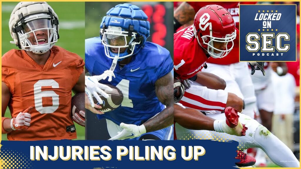 injuries piling up across sec cole cubelic joins the show randall cobb talks joining sec network