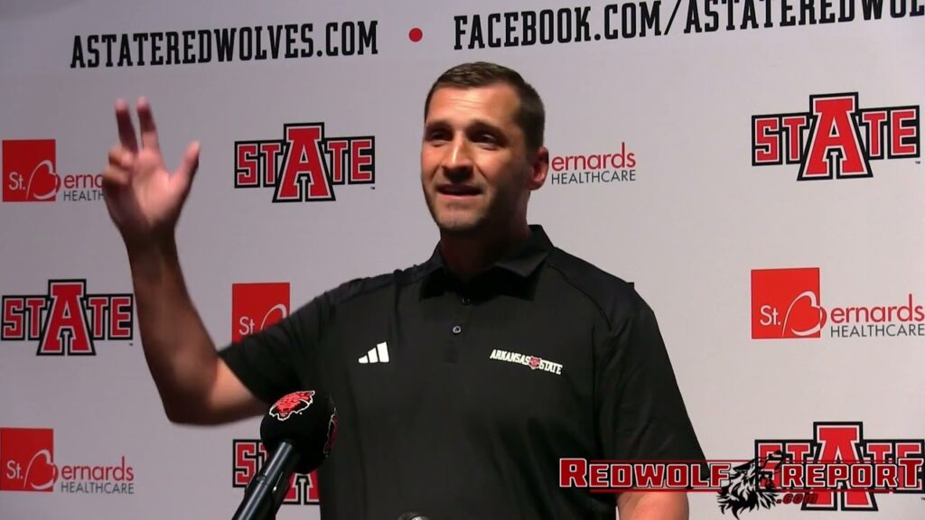 keith heckendorf arkansas state media day 2023