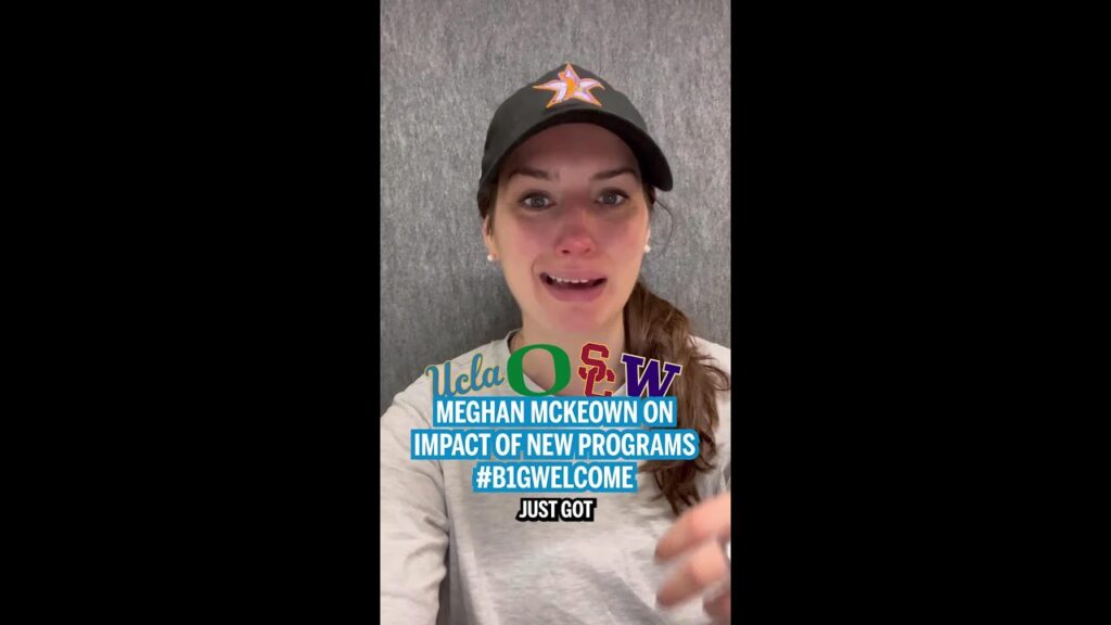 meghan mckeown on the impact of new programs in the big ten b1gwelcome