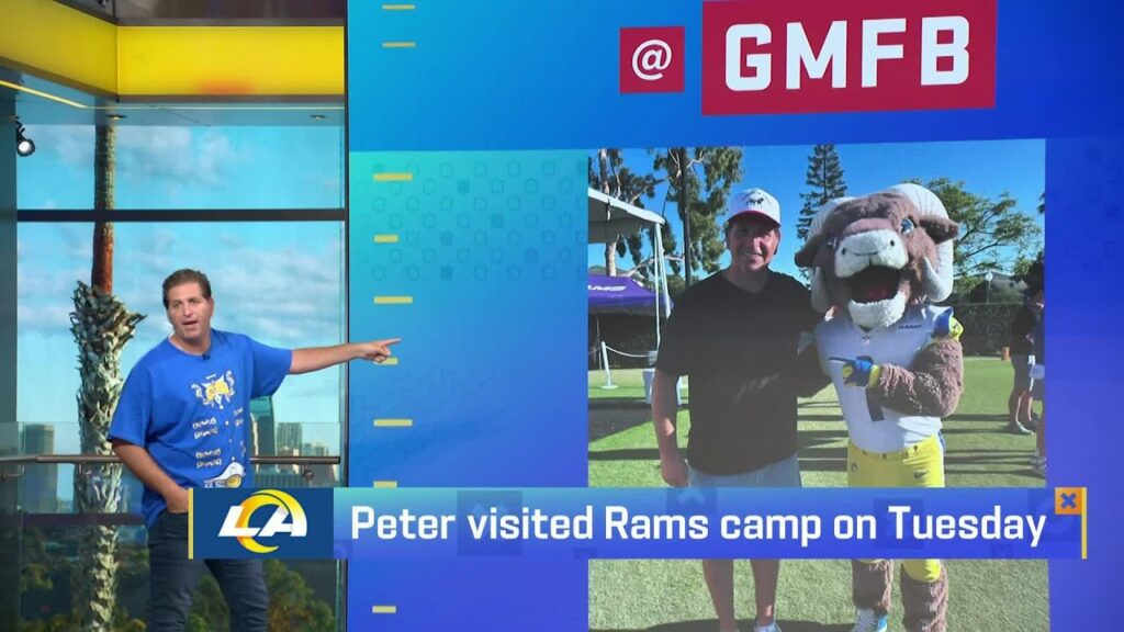 peter schrager shares 24 rams camp observations gmfb