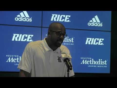 rice 2019 media day defensive coordinator brian smith