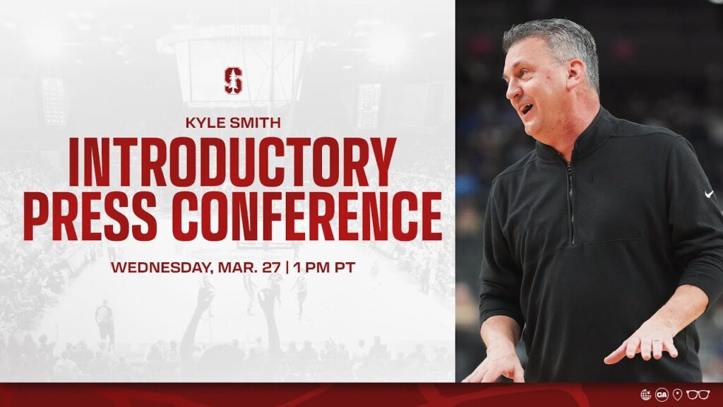 stanford mens basketball kyle smith introductory press conference