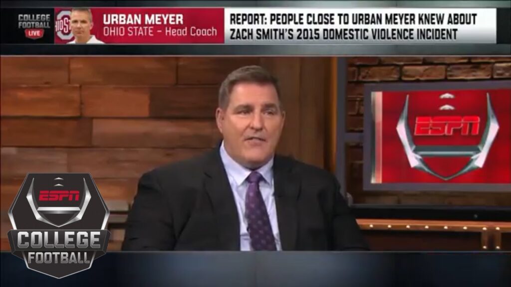 trevor matich emotional about report urban meyer knew of assistants domestic violence espn