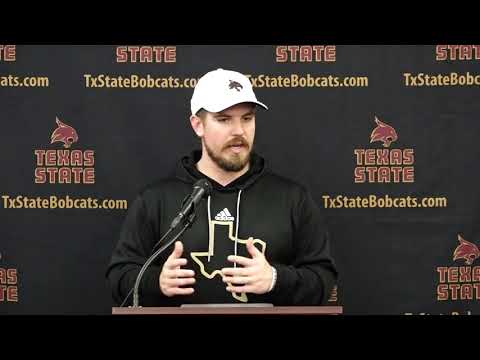 txst footballs mack leftwich talks about his relationship with g j kinne