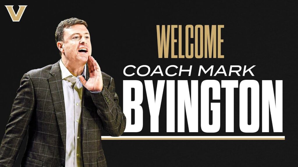 vanderbilt athletics introduced mark byington as head mens basketball coach