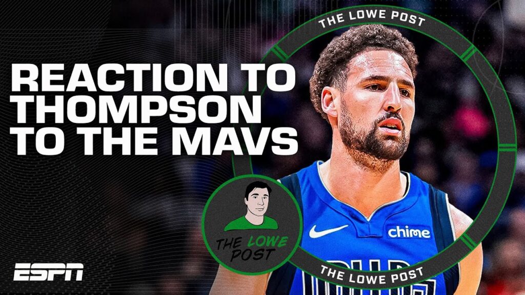 zach lowes reaction to klay thompson going to the mavericks the lowe post