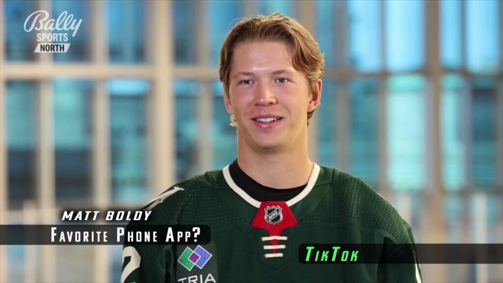 1 on 1 get to know rising wild star matt boldy