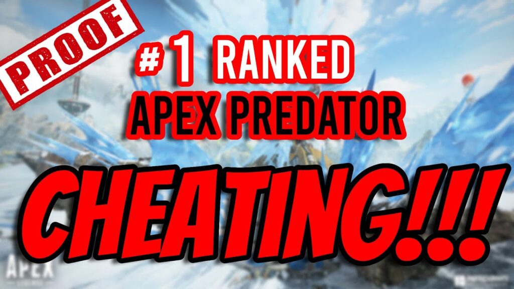 100 proof 1 ranked apex predator zainefps caught cheating using wallhacks