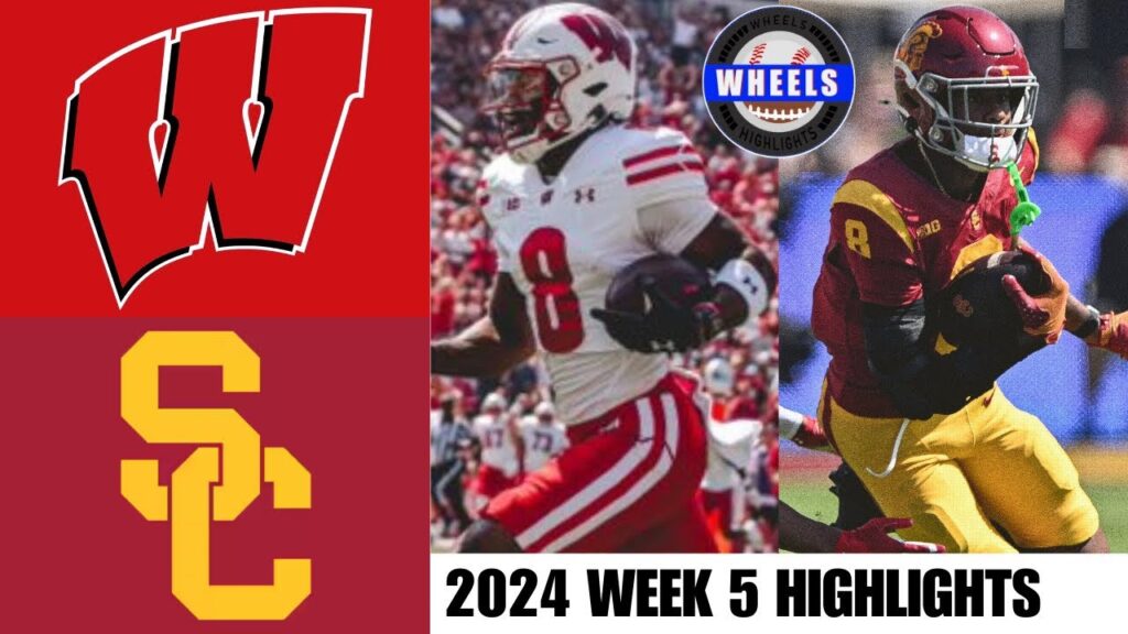 13 usc vs wisconsin full game highlights 2024 college football highlights