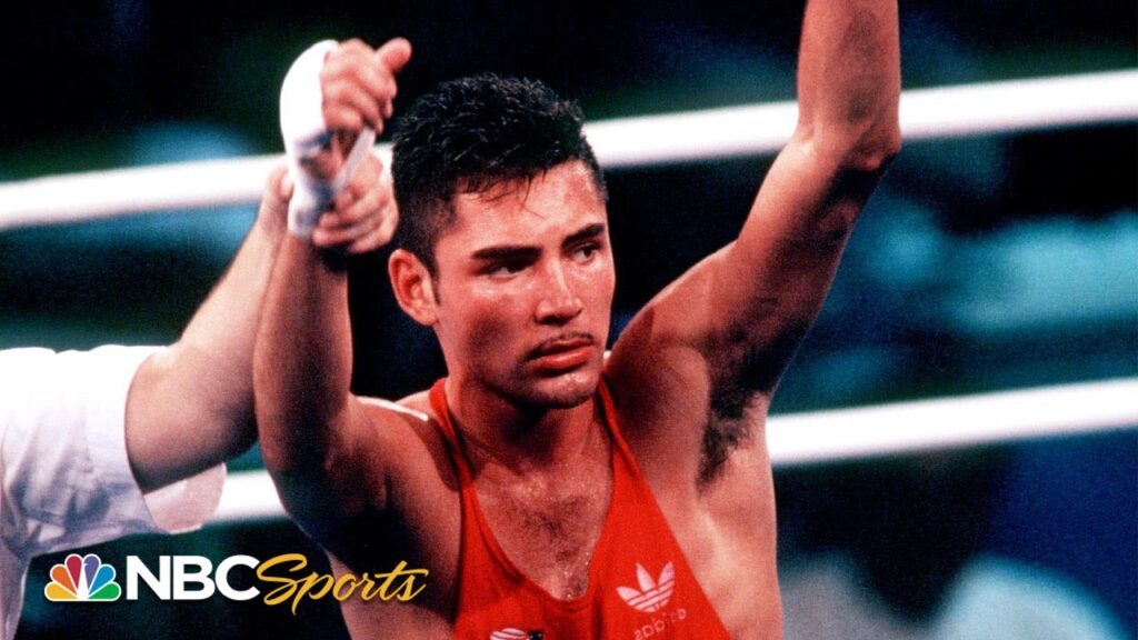 19 year old oscar de la hoya becomes golden boy at 1992 olympics i nbc sports