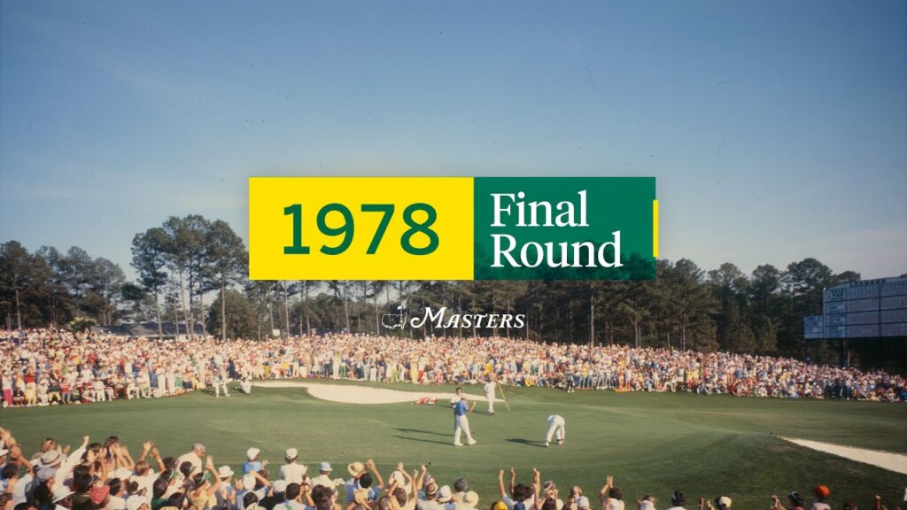 1978 masters tournament final round broadcast