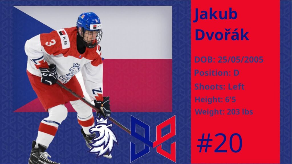 20 jakub dvorak dy shift by shift 06 08 22 hlinka gretzky cup czechia