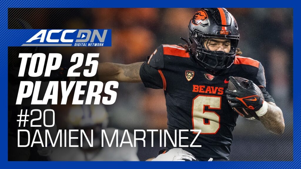 20 miami rb damien martinez 2024 acc top 25 players