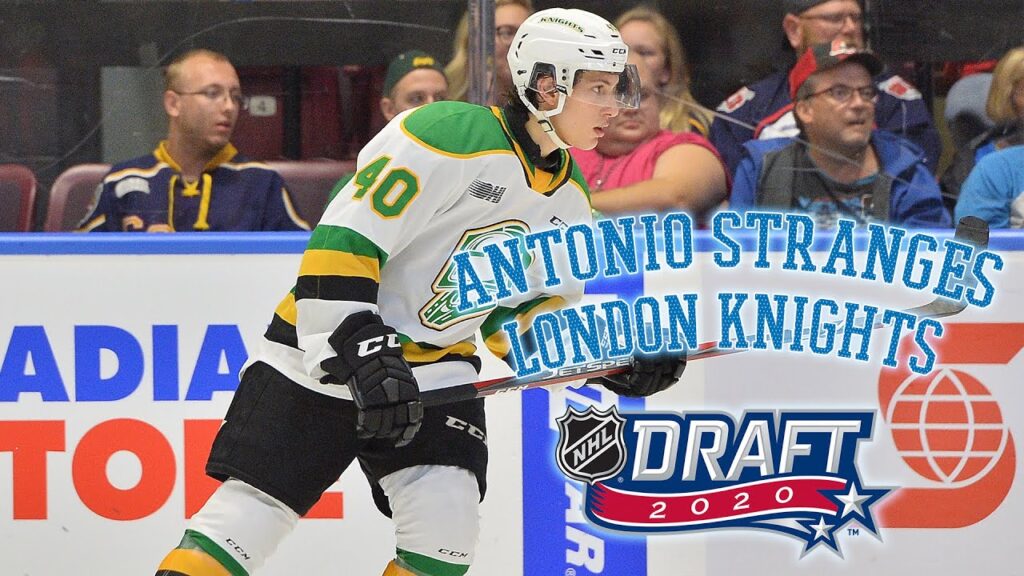 2020 nhl draft prospect profile antonio stranges london knights