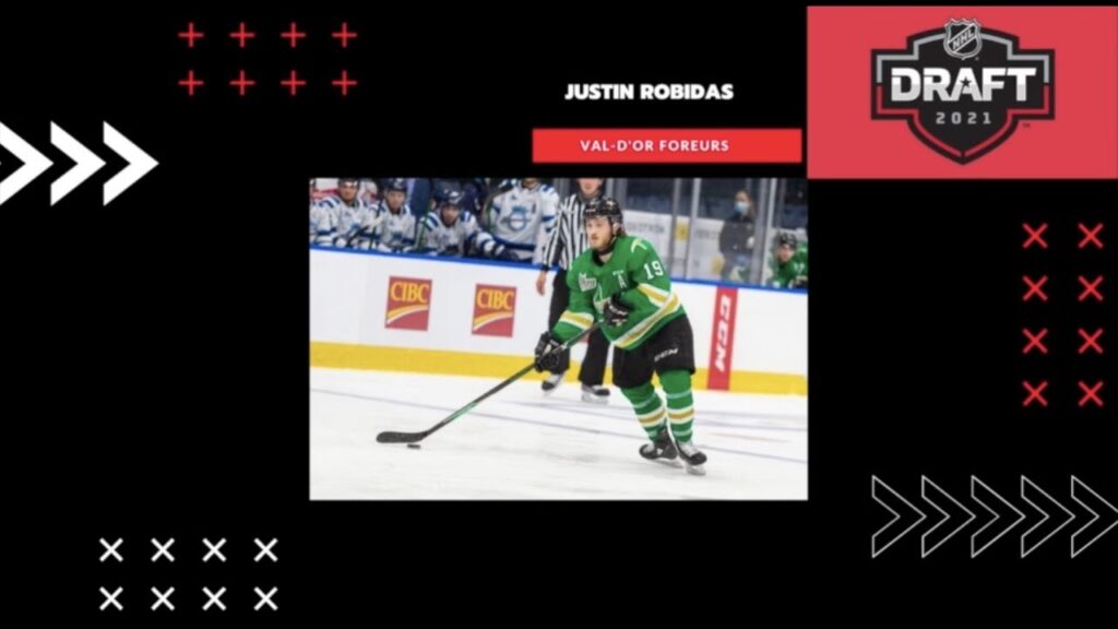 2021 nhl draft prospect justin robidas