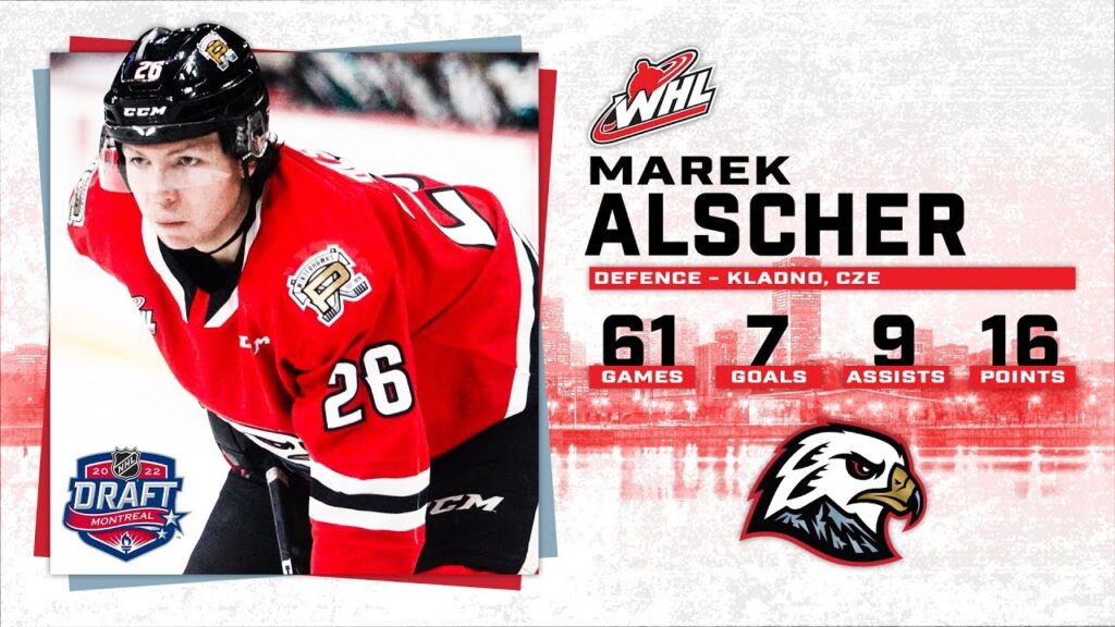 2022 nhl draft highlight reel marek alscher