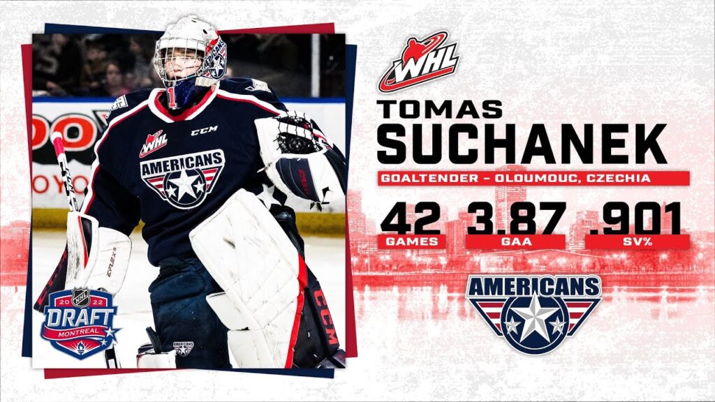 2022 nhl draft highlight reel tomas suchanek