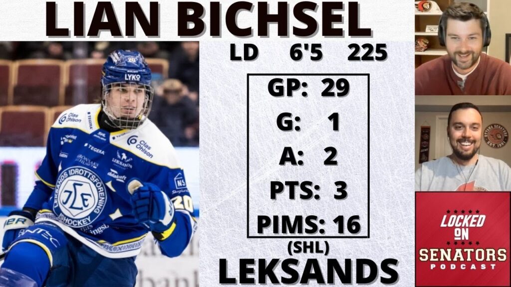 2022 nhl draft profile lian bichsel