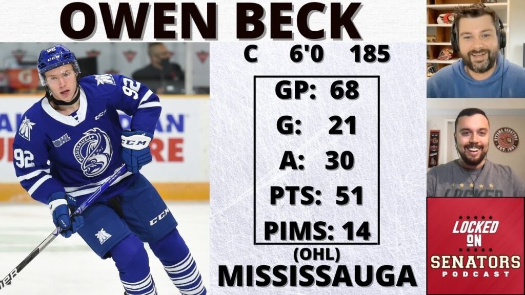 2022 nhl draft profile owen beck