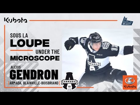 2022 nhl draft under the microscope alexis gendron