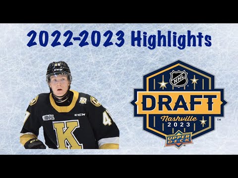 2023 nhl draft quinton burns 22 23 highlights