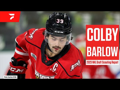 2023 nhl draft scouting report highlights why colby barlow is one of the top scorers available