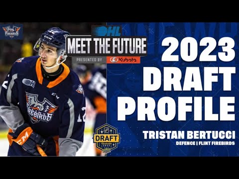 2023 nhl draft spotlight tristan bertucci flint firebirds