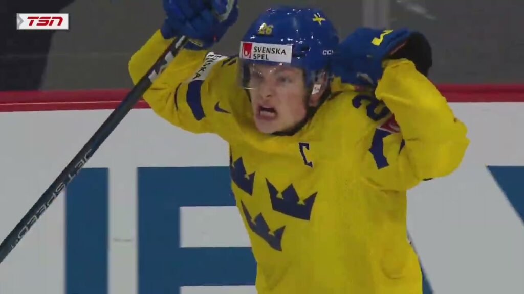 2023 wjc qf finland vs sweden victor stjernborg game winning goal carl lindbom save on kemell