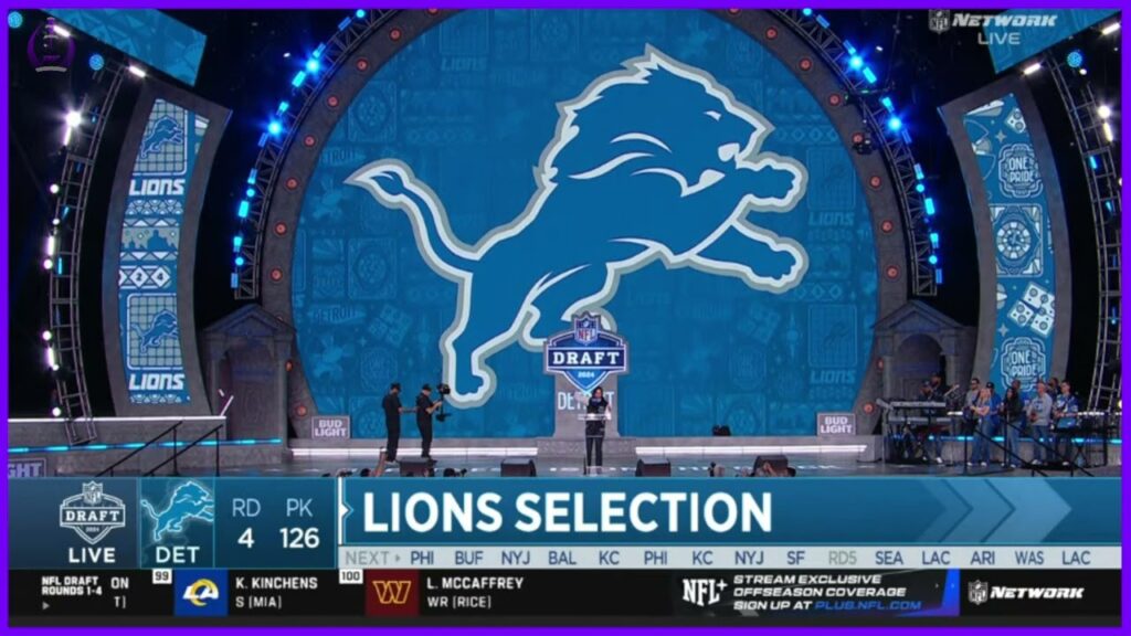 2024 nfl draft breaks all time attendance record lions draft british columbia ol giovanni manu