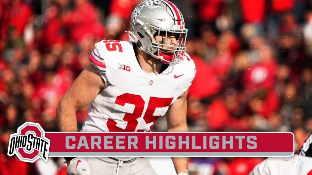 2024 nfl draft highlights lb tommy eichenberg ohio state football