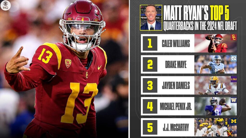 2024 nfl draft matt ryans top 5 quarterbacks cbs sports