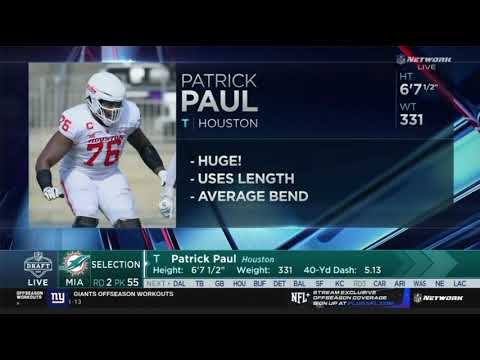 2024 nfl draft patrick paul breakdown nfl network