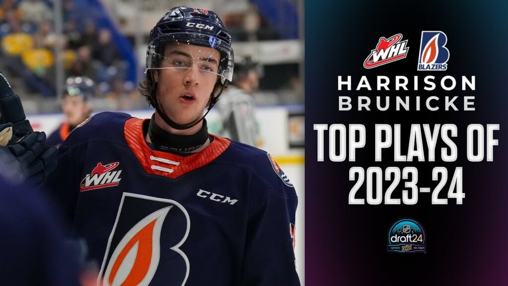 2024 nhl draft highlight reel harrison brunicke