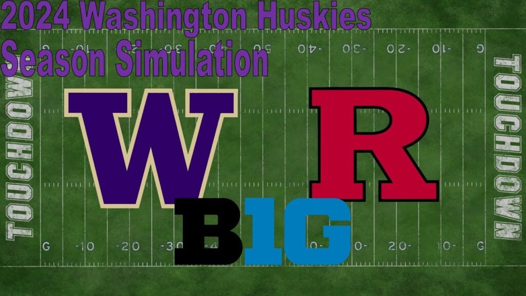 2024 washington huskies simulation week 5 washington huskies vs rutgers scarlet knights