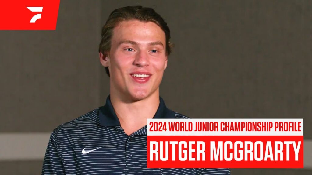 2024 world juniors profile why captain rutger mcgroarty is the heart and soul of team usa