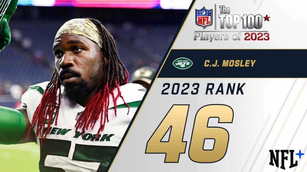 46 c j mosley lb jets top 100 players of 2023