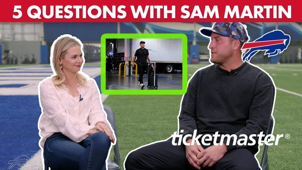 5 questions with sam martin buffalo bills