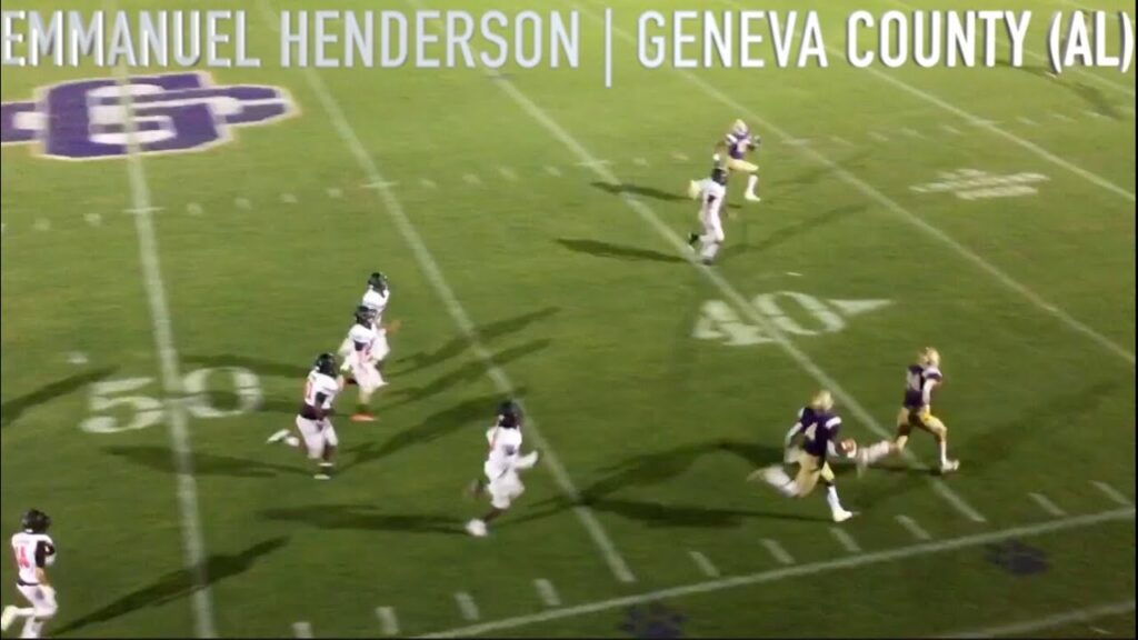 5 star alabama commit emmanuel henderson 2021 highlights